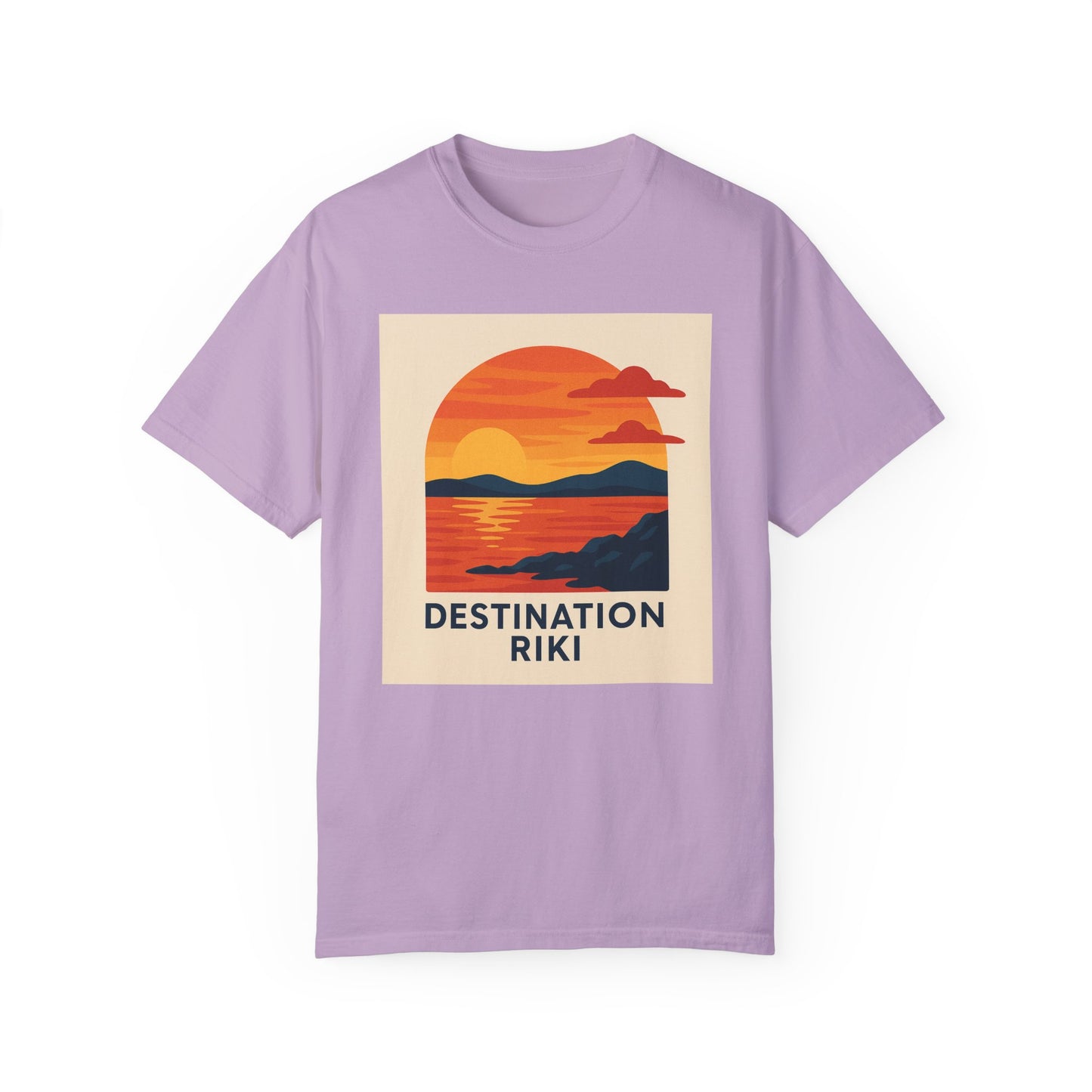 Destination Riki Sunset Unisex T-Shirt - Perfect for Beach Lovers