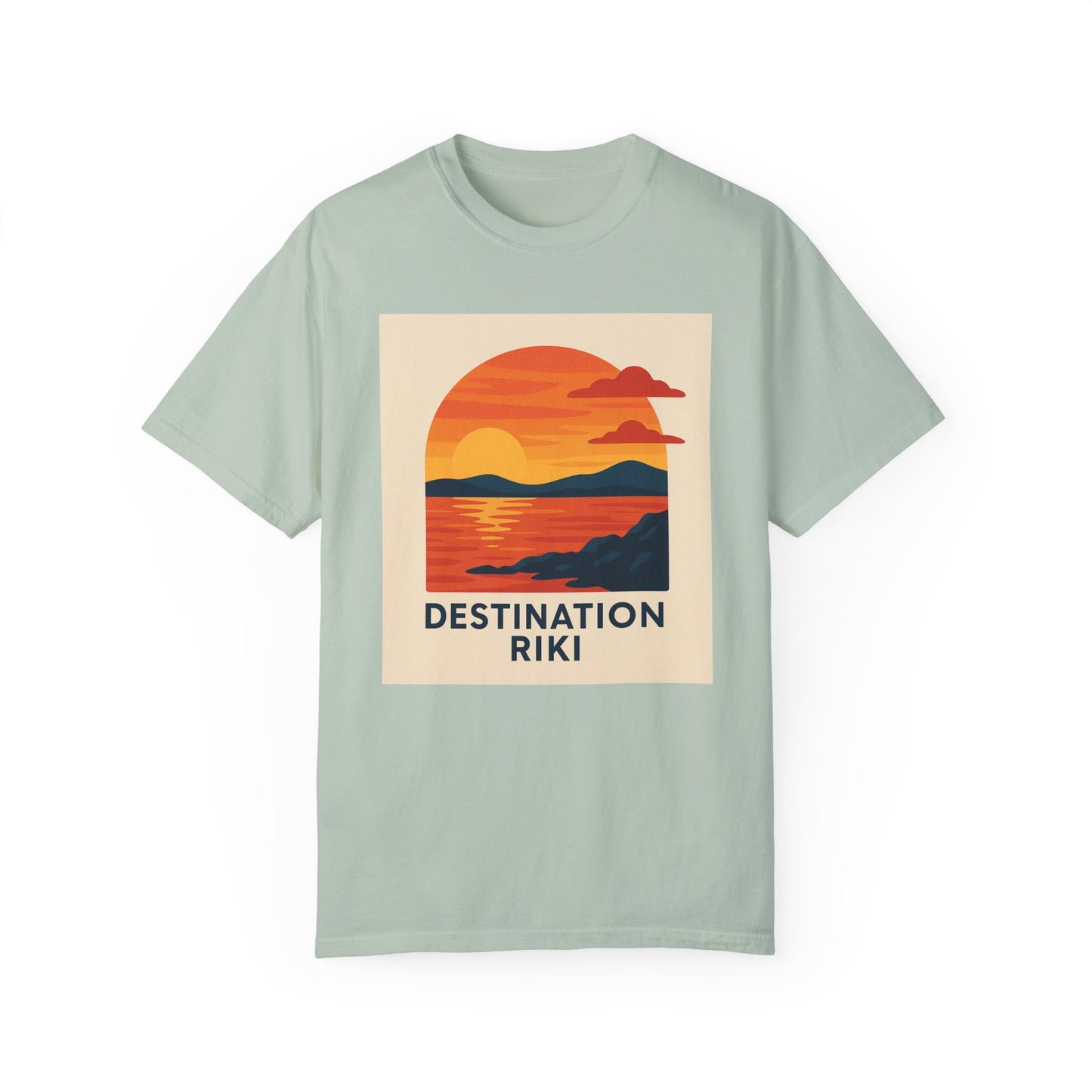 Destination Riki Sunset Unisex T-Shirt - Perfect for Beach Lovers